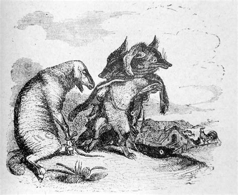  Le Loup et le Renard : Une Fable Germanique du 5ème Siècle sur la Ruse et l’Amitié Inattendue !