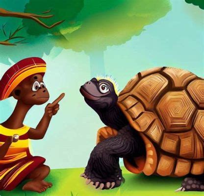 The Tortoise Who Went To Heaven! A Fascinating Nigerian Folktale Exploring Greed and Humility.